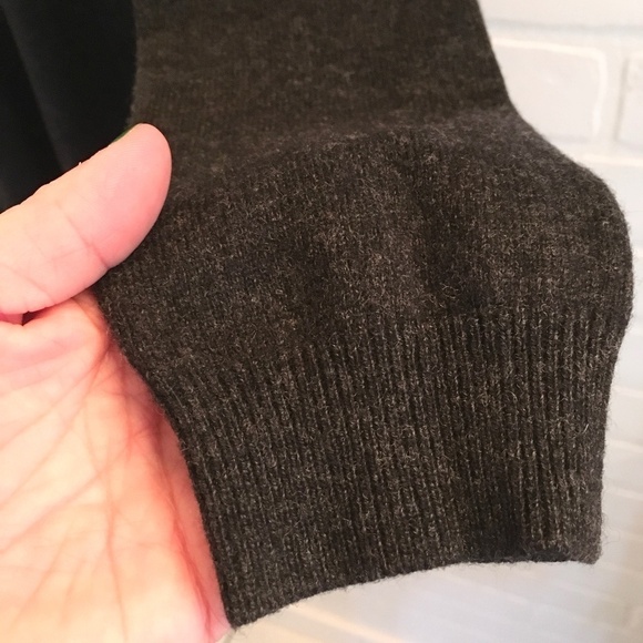 Aritzia Babaton Knit sweater dress Wool Cashmere Minimalist Charcoal Gray XS - Picture 7 of 11